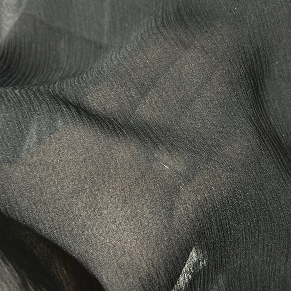 Calvin Klein M black silk spaghetti strap tank lined elastic waist nwt perfect - Picture 9 of 9